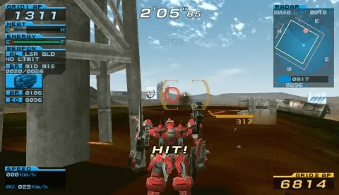 Backdrop artwork for Armored Core: Formula Front