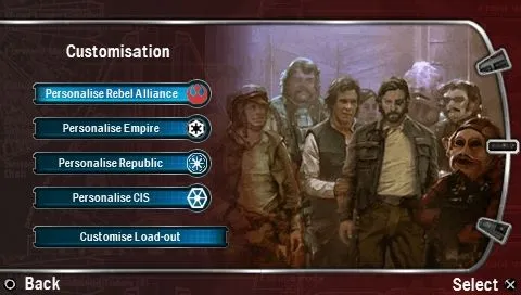 Backdrop artwork for Star Wars Battlefront: Renegade Squadron