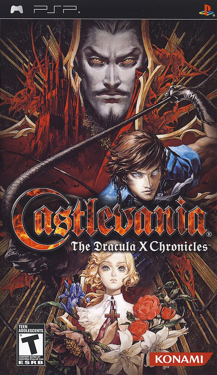 Castlevania: The Dracula X Chronicles box art