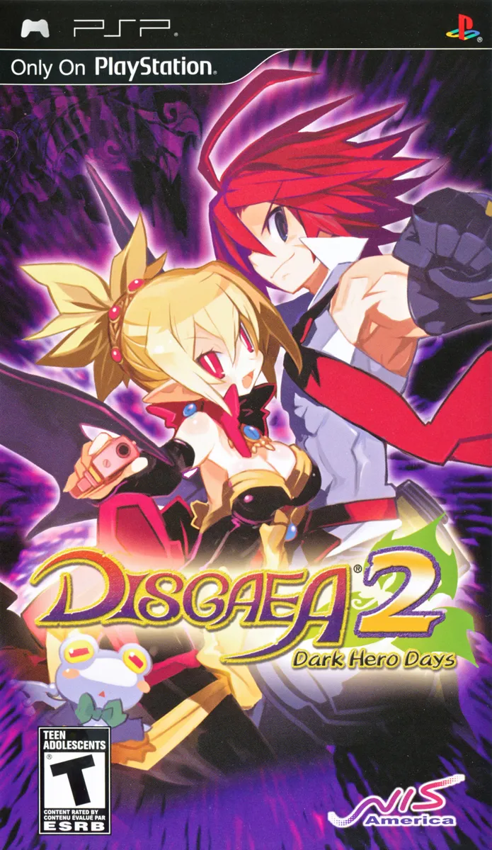 Disgaea 2: Dark Hero Days box art