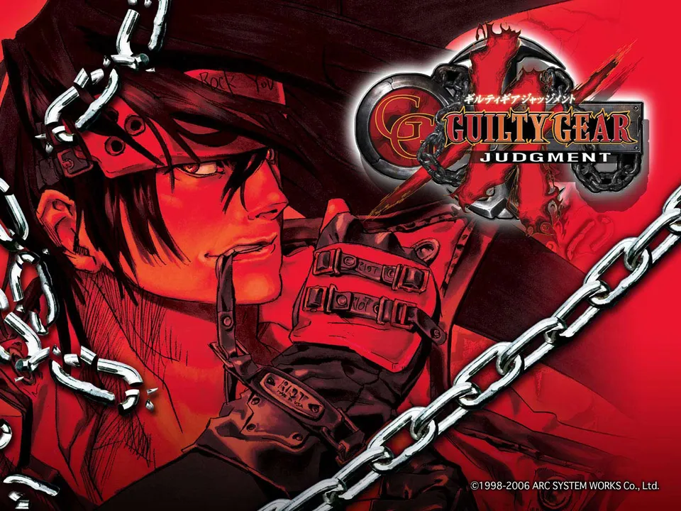 Backdrop artwork for Guilty Gear Judgment