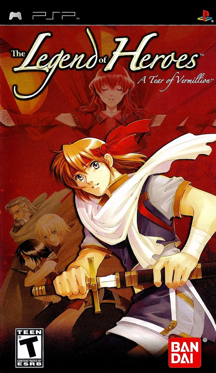 The Legend of Heroes: A Tear of Vermillion box art