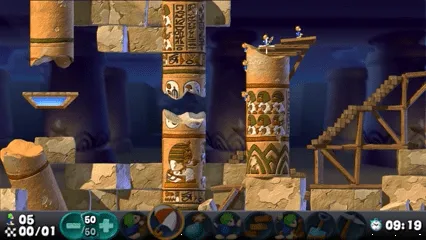 Lemmings screenshot