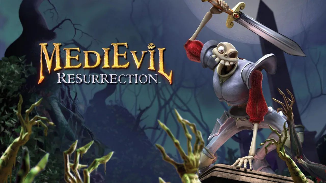 Backdrop artwork for MediEvil: Resurrection
