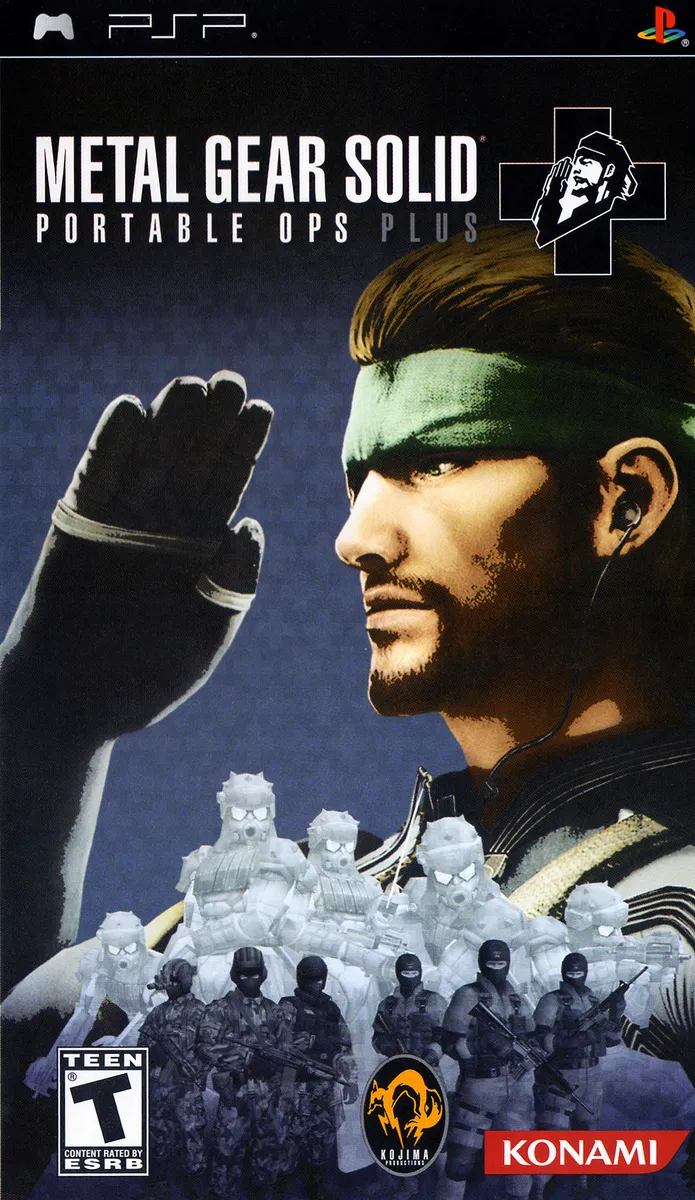 Metal Gear Solid: Portable Ops Plus box art