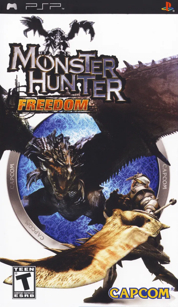 Monster Hunter Freedom box art