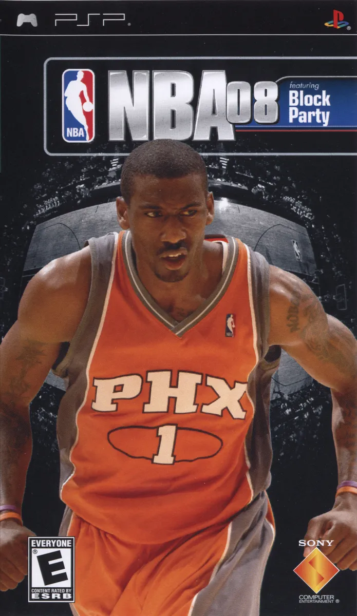 NBA 08 box art