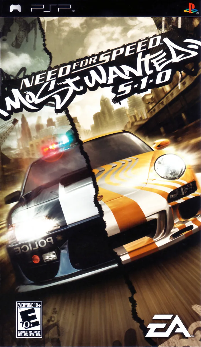Need for Speed: Most Wanted 5-1-0 box art