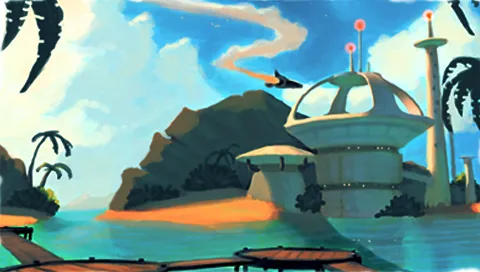 Backdrop artwork for Ratchet & Clank: Size Matters