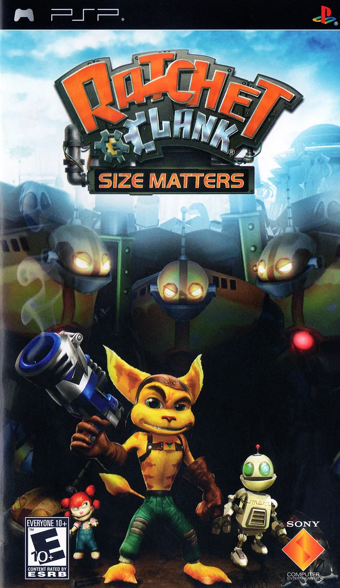 Ratchet & Clank: Size Matters box art