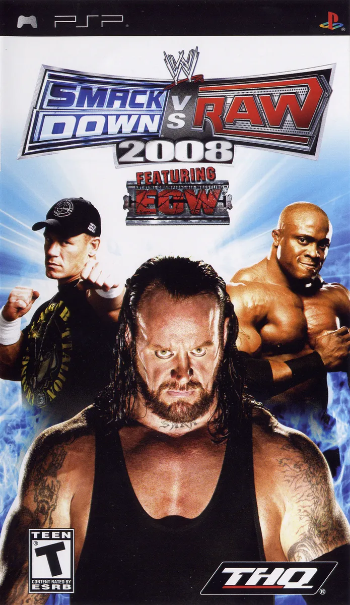 WWE SmackDown vs. Raw 2008 box art