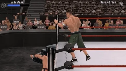 Backdrop artwork for WWE SmackDown vs. Raw 2008