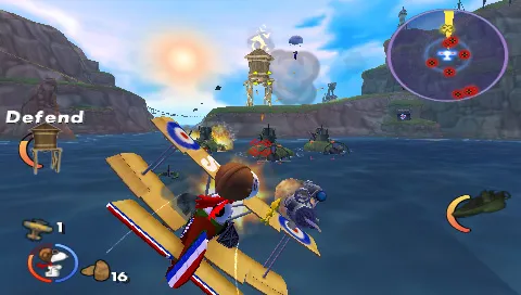 Backdrop artwork for Snoopy Vs. The Red Baron