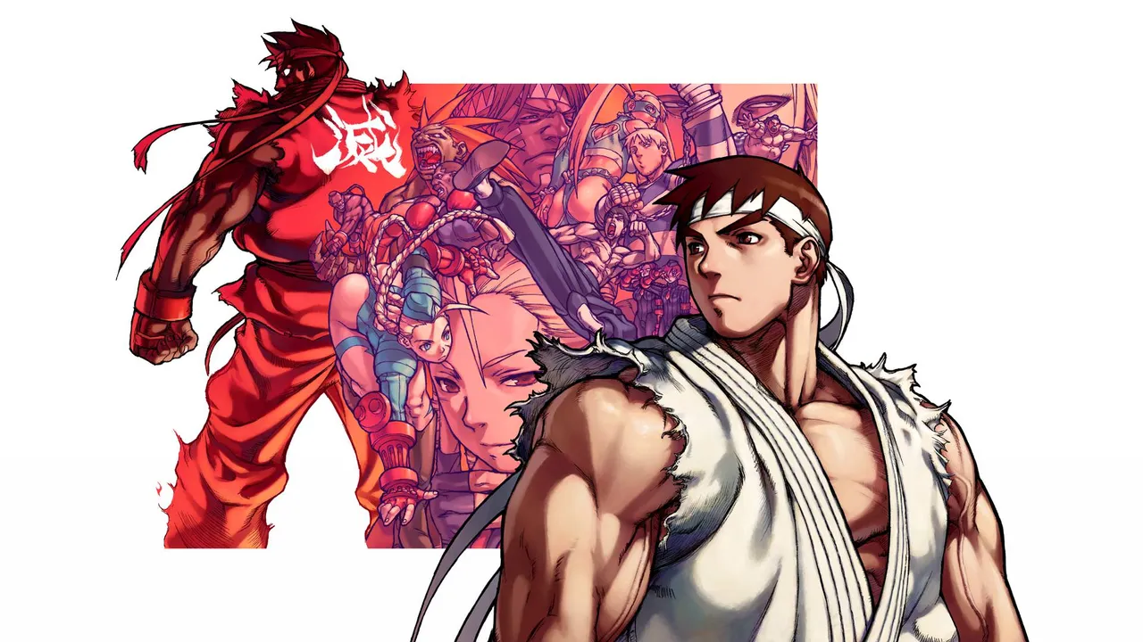 Backdrop artwork for Street Fighter Alpha 3 MAX
