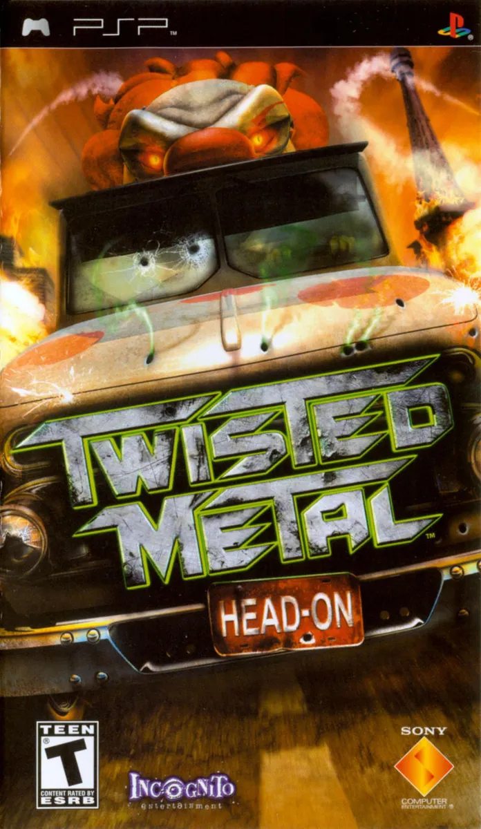 Twisted Metal: Head-On box art
