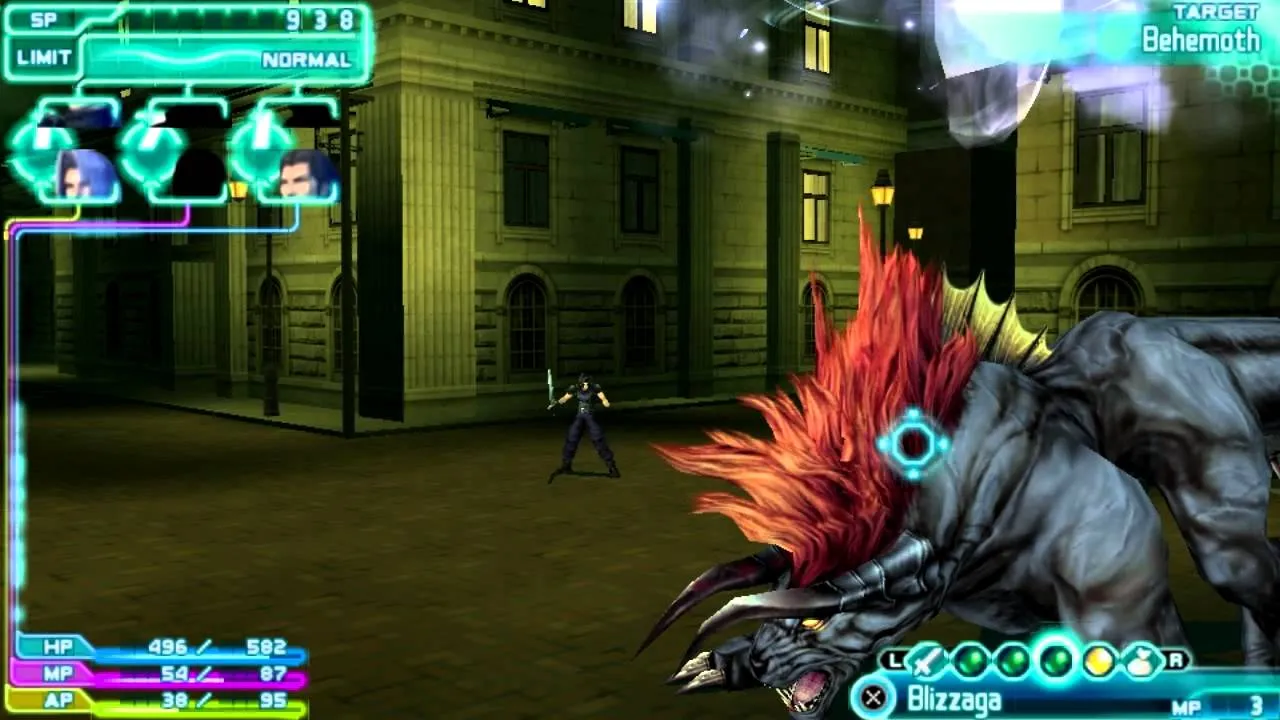 Crisis Core: Final Fantasy VII screenshot
