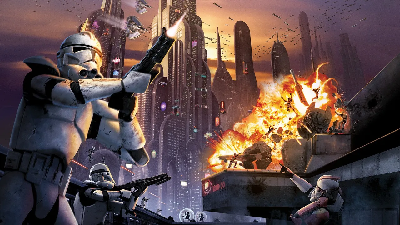 Backdrop artwork for Star Wars Battlefront: Elite Squadron
