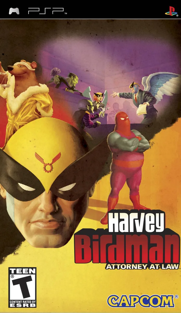 Harvey Birdman: Attorney at Law box art