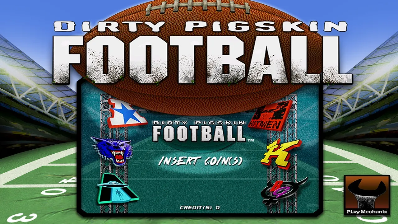 Backdrop artwork for Dirty Pigskin Football