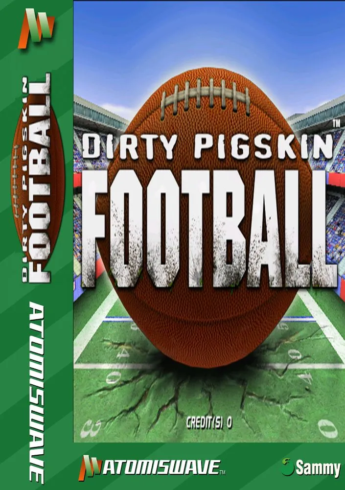 Dirty Pigskin Football box art
