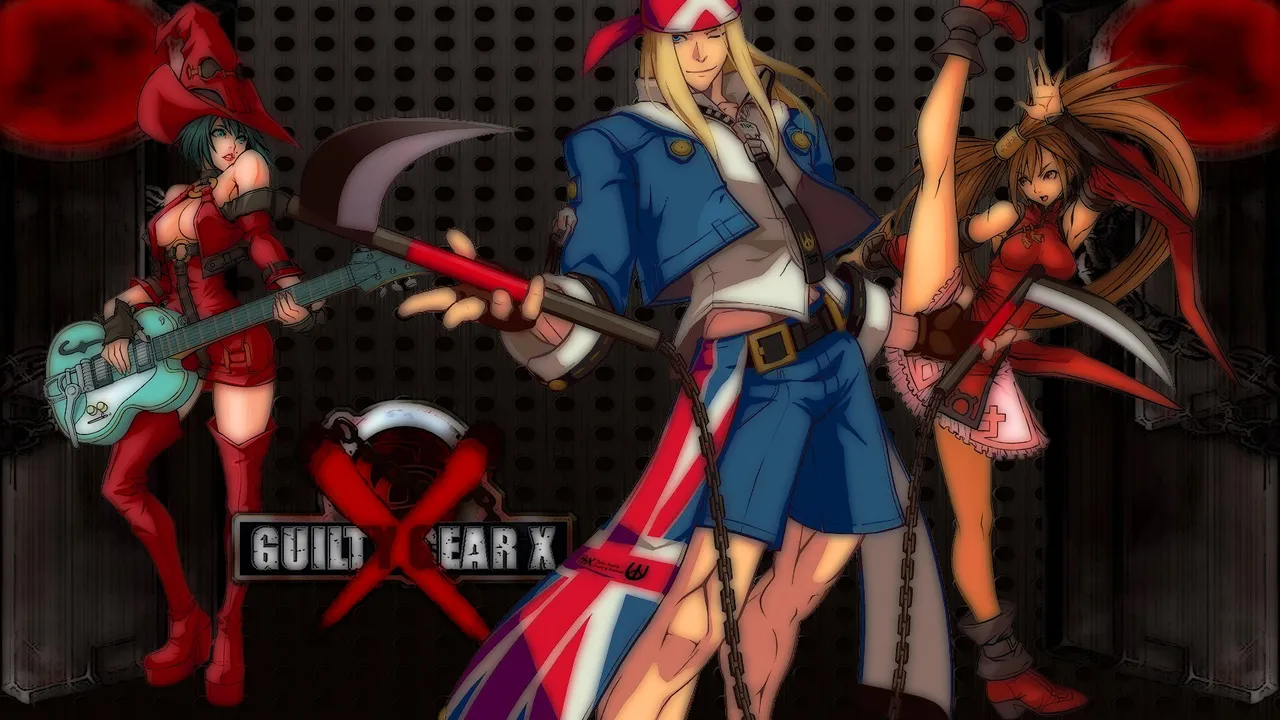 Backdrop artwork for Guilty Gear X ver. 1.5