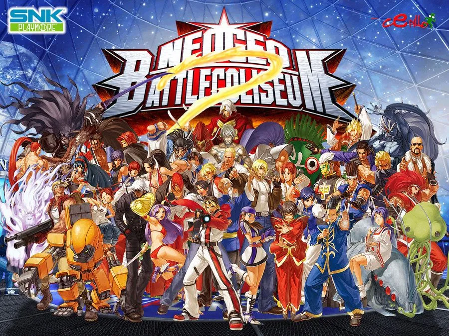 Backdrop artwork for NeoGeo Battle Coliseum
