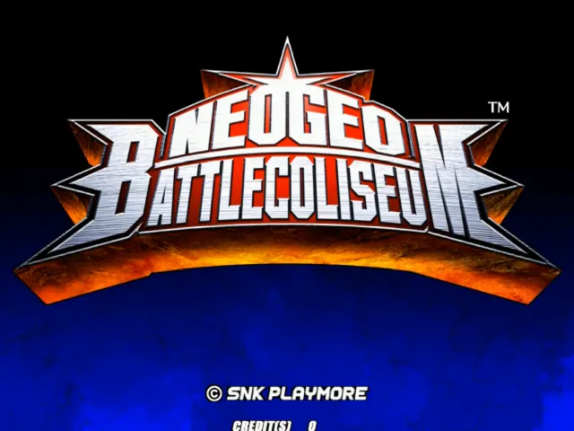 NeoGeo Battle Coliseum screenshot