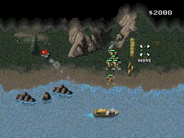 Backdrop artwork for Command & Conquer