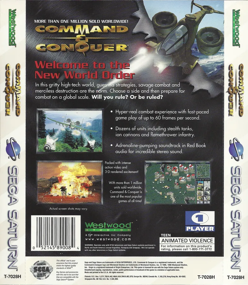 Command & Conquer box back