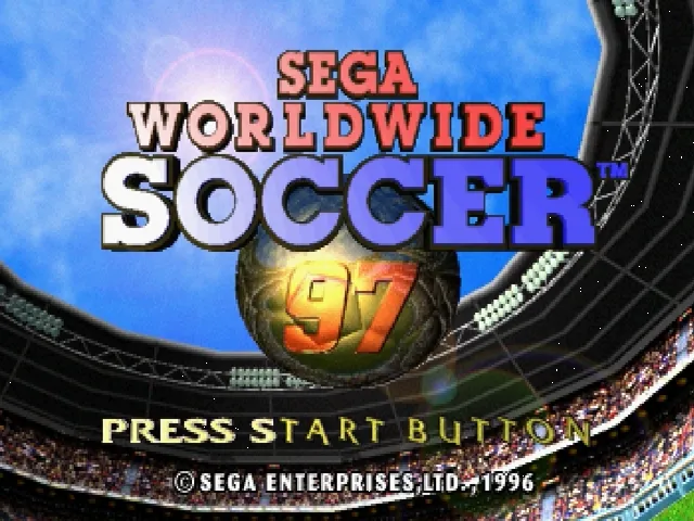 Sega Worldwide Soccer '97 screenshot
