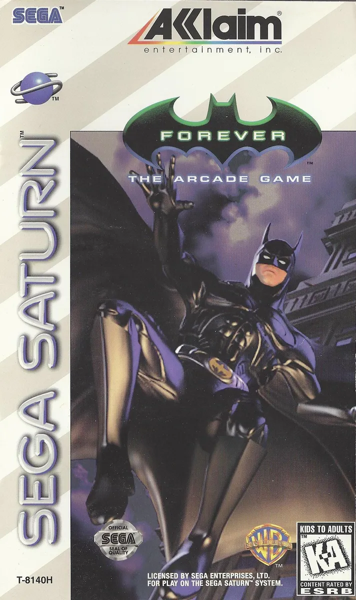 Batman Forever: The Arcade Game box art