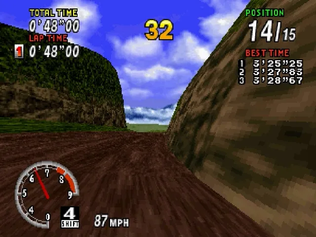Sega Rally Championship screenshot