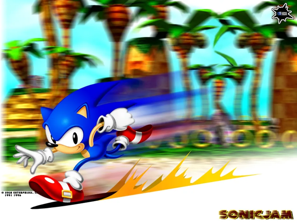 Backdrop artwork for Sonic Jam