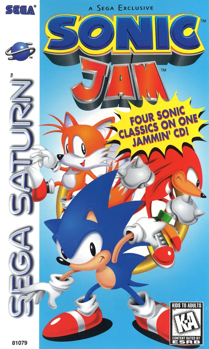 Sonic Jam box art