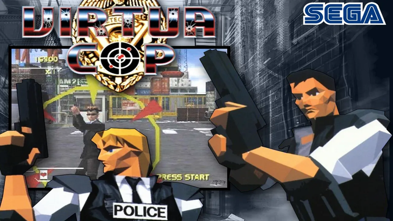 Backdrop artwork for Virtua Cop