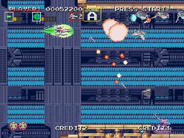 Backdrop artwork for Darius Gaiden
