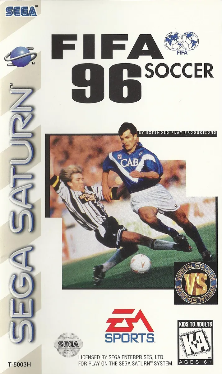 FIFA Soccer 96 box art
