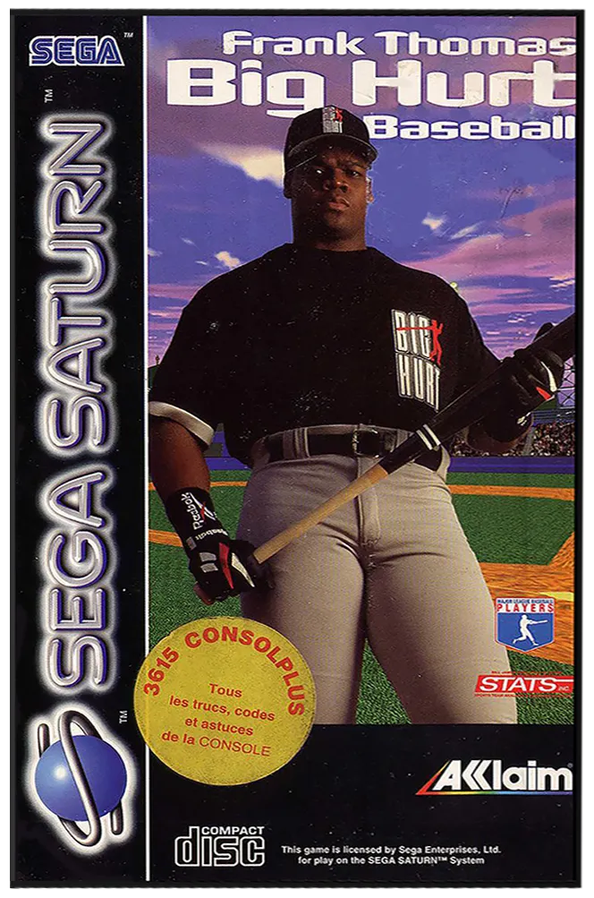 Frank Thomas Big Hurt Baseball box art