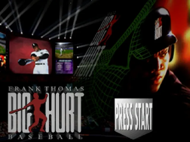 Frank Thomas Big Hurt Baseball screenshot