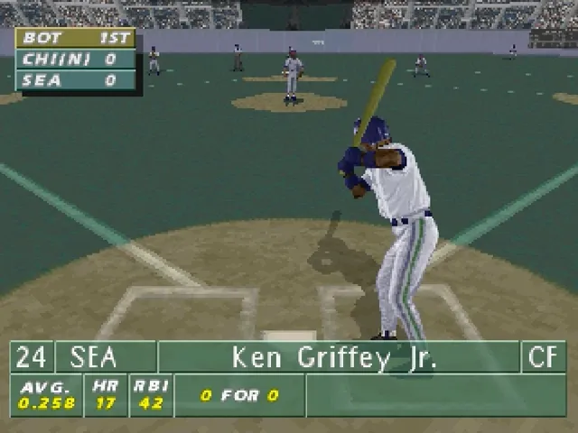 Frank Thomas Big Hurt Baseball screenshot