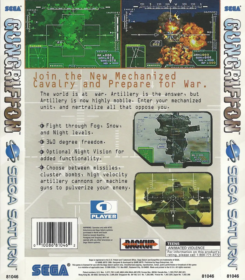 Gungriffon box back