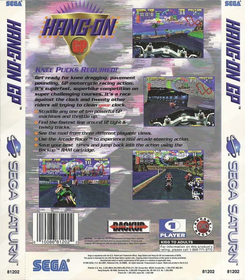 Hang-On GP box back