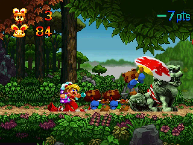 Backdrop artwork for Keio Flying Squadron 2