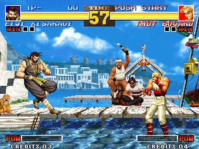 Backdrop artwork for The King of Fighters '95