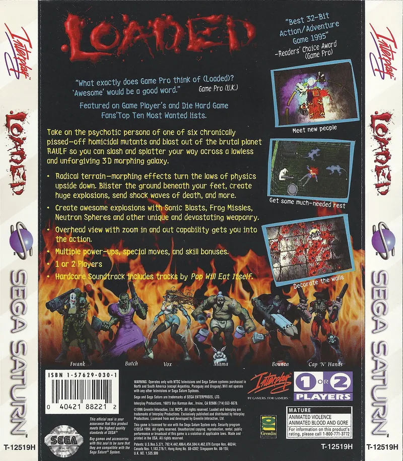 Loaded box back
