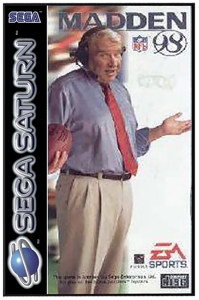 Madden NFL 98 box art