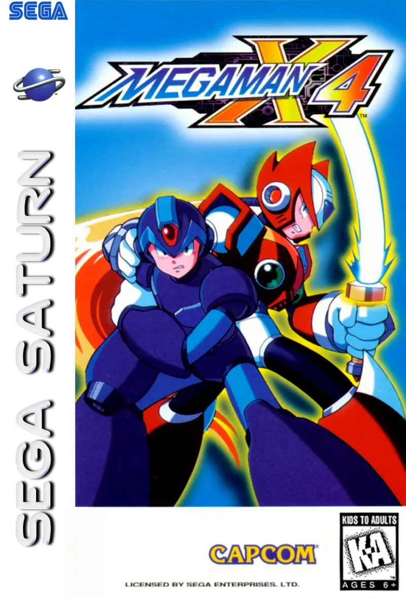 Backdrop artwork for Mega Man X4