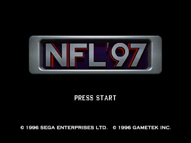 NFL '97 screenshot