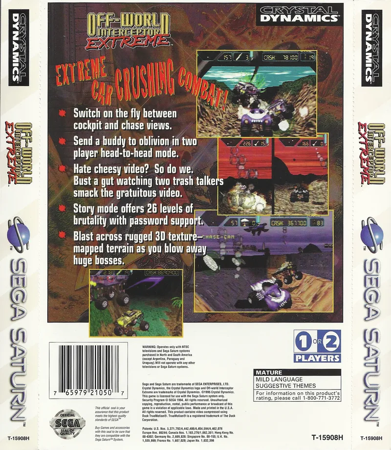 Off-World Interceptor Extreme box back