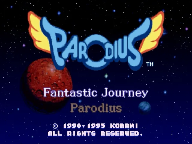 Parodius screenshot